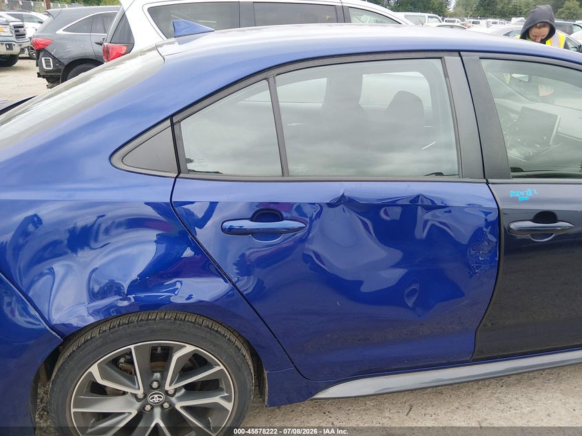 2021 Toyota Corolla VIN 5YFS4MCE2MP065259 IAAI salvage auction — RIGHT SIDE, Salvage Title, sold $6,900 on 2026-07-29 (photo 6)