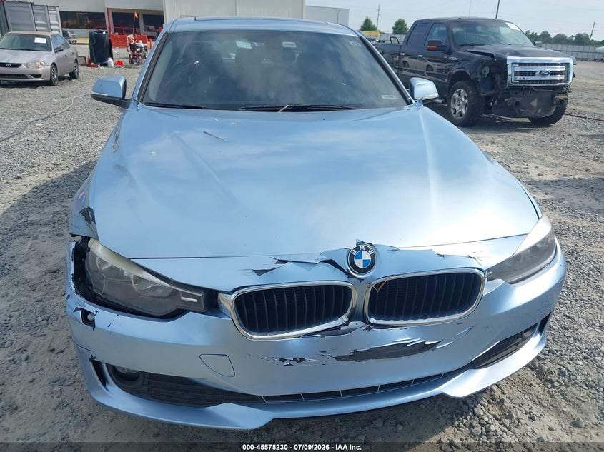 2014 BMW 3 series VIN WBA3A5C57EP600444 IAAI salvage auction — NORMAL WEAR, Repossession Paperwork (Georgia), sold $350 on 2026-08-10 (photo 6)