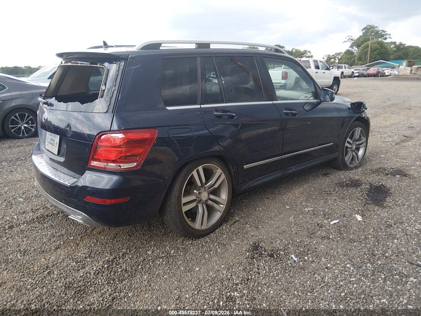 2014 Mercedes-benz Glk-klasse VIN WDCGG5HB2EG270806 IAAI salvage auction — FRONT & REAR, Salvage (South Carolina), sold $2,150 on 2026-08-02 (photo 4)
