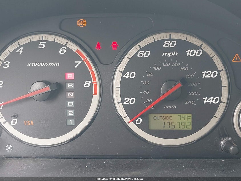 2006 Honda Cr-v VIN SHSRD78856U432701 IAAI salvage auction — NORMAL WEAR, Clear (New York), sold $650 on 2026-07-28 (photo 7)