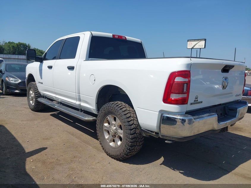 2023 Ram 2500 VIN 3C6UR5DJ0PG558452 IAAI salvage auction — REAR END, Clear (Arkansas), sold $8,100 on 2026-07-29 (photo 3)