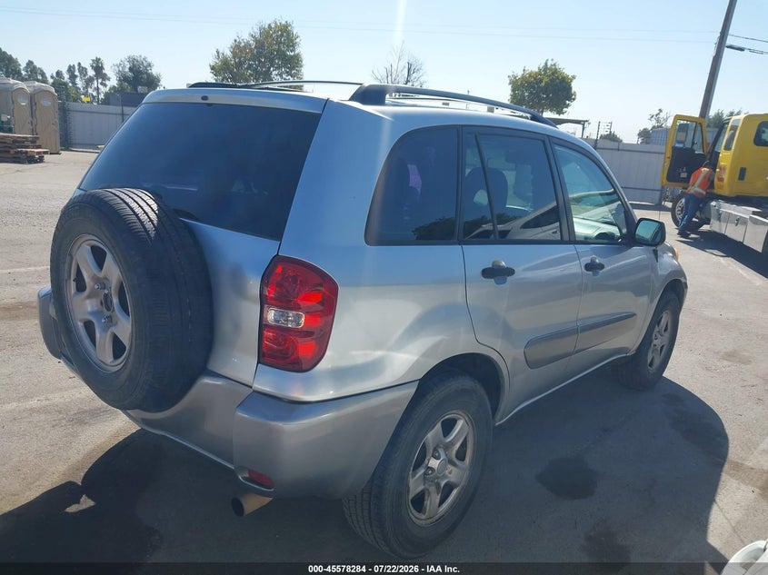 2005 Toyota Rav4 VIN JTEGD20V750073282 IAAI salvage auction — NORMAL WEAR, Clear - Dealer Only (California), sold $600 on 2026-07-28 (photo 4)
