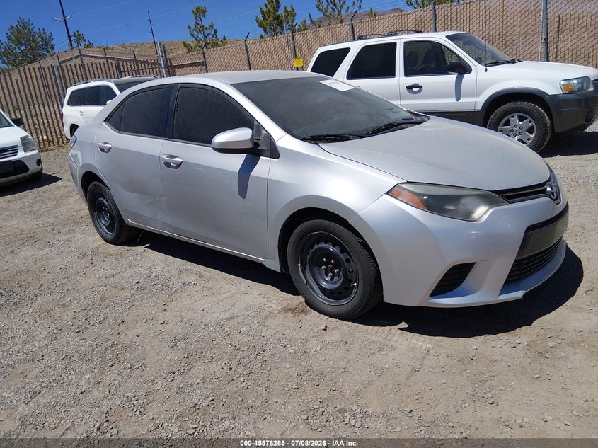 2016 Toyota Corolla VIN 5YFBURHE9GP450831 IAAI salvage auction — NORMAL WEAR, Regular (Nevada), sold $1,575 on 2026-07-24 (photo 1)