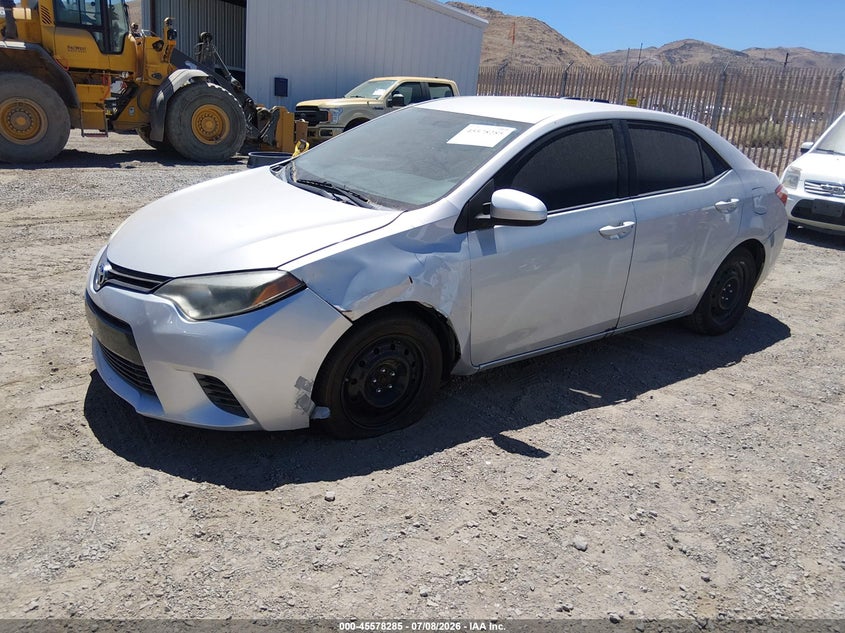 2016 Toyota Corolla VIN 5YFBURHE9GP450831 IAAI salvage auction — NORMAL WEAR, Regular (Nevada), sold $1,575 on 2026-07-24 (photo 2)