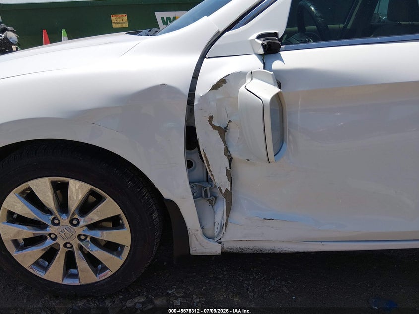 2015 Honda Accord VIN 1HGCR3F88FA002729 IAAI salvage auction — LEFT SIDE, Salvage (Kansas), sold $4,300 on 2026-07-31 (photo 6)
