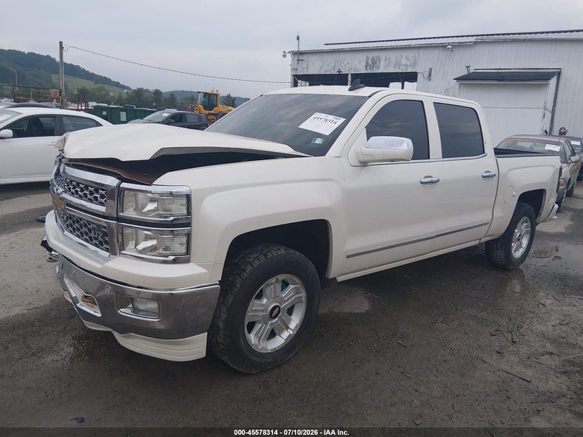 2015 Chevrolet Silverado VIN 3GCUKSEC8FG123043 IAAI salvage auction — RIGHT FRONT, Salvage (Pennsylvania), sold $1,500 on 2026-07-31 (photo 2)