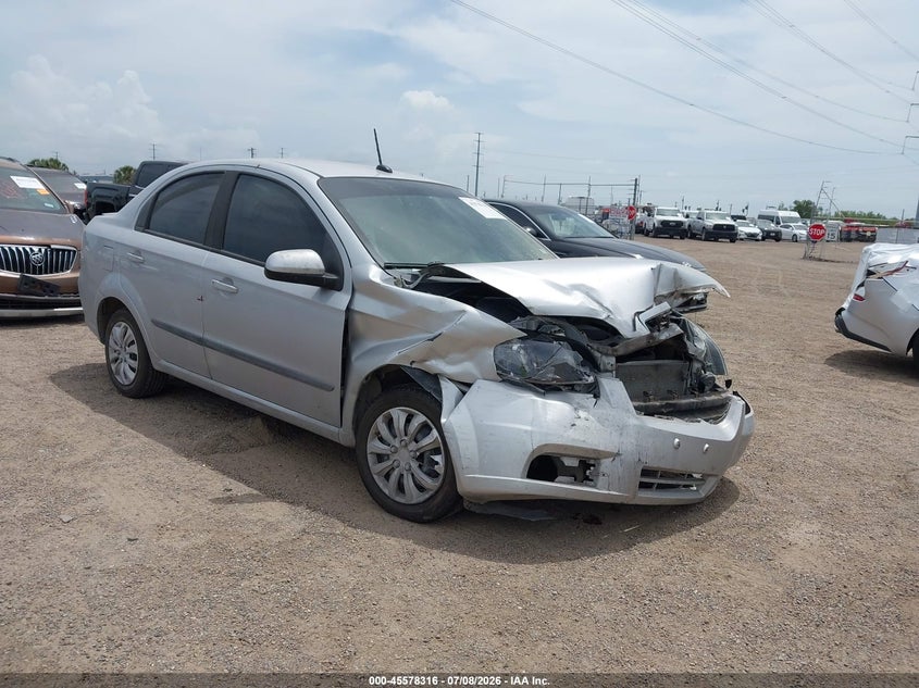 2010 Chevrolet Aveo VIN KL1TD5DE8AB098275 IAAI salvage auction — FRONT END, Salvage (Texas), sold $125 on 2026-07-28 (photo 1)