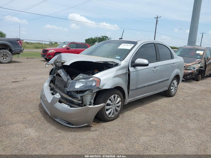2010 Chevrolet Aveo VIN KL1TD5DE8AB098275 IAAI salvage auction — FRONT END, Salvage (Texas), sold $125 on 2026-07-28 (photo 2)