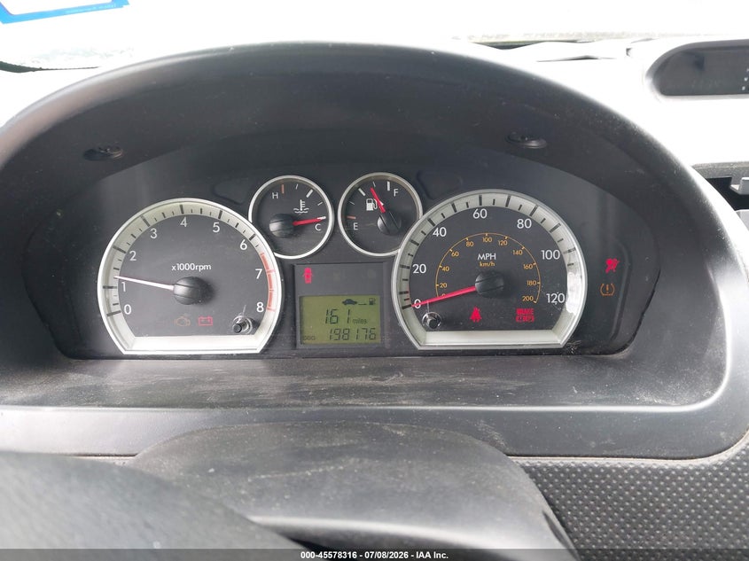 2010 Chevrolet Aveo VIN KL1TD5DE8AB098275 IAAI salvage auction — FRONT END, Salvage (Texas), sold $125 on 2026-07-28 (photo 7)