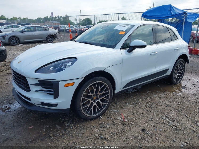 2019 Porsche Macan VIN WP1AA2A57KLB06193 IAAI salvage auction — REAR END, Salvage Title, sold $8,300 on 2026-07-23 (photo 2)