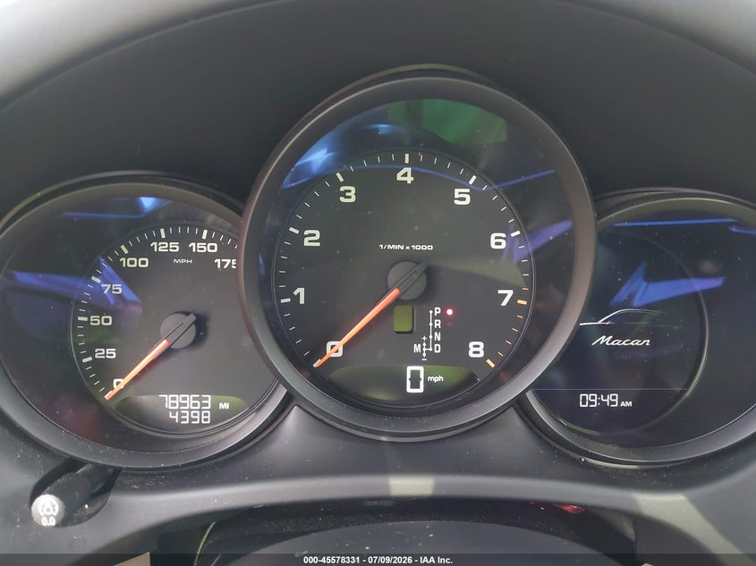 2019 Porsche Macan VIN WP1AA2A57KLB06193 IAAI salvage auction — REAR END, Salvage Title, sold $8,300 on 2026-07-23 (photo 7)