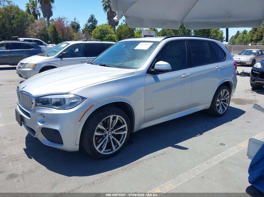 2015 BMW X5 VIN 5UXKR6C54F0J74654 IAAI salvage auction — NORMAL WEAR, Clear - Dealer Only (California), sold $2,000 on 2026-07-27 (photo 2)