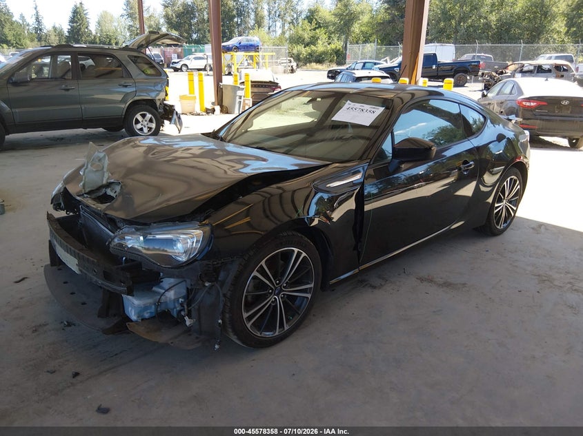 2013 Subaru Brz VIN JF1ZCAC1XD1604461 IAAI salvage auction — FRONT END, Bill Of Sale (Washington), sold $3,100 on 2026-07-29 (photo 2)