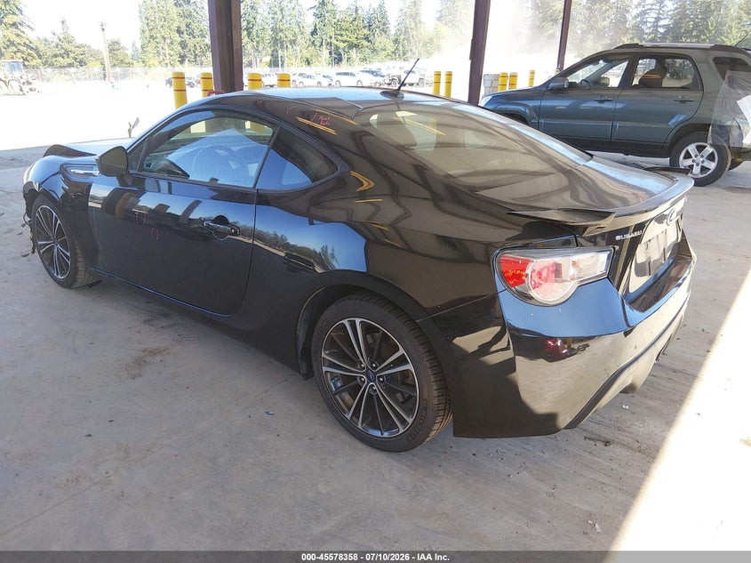 2013 Subaru Brz VIN JF1ZCAC1XD1604461 IAAI salvage auction — FRONT END, Bill Of Sale (Washington), sold $3,100 on 2026-07-29 (photo 3)