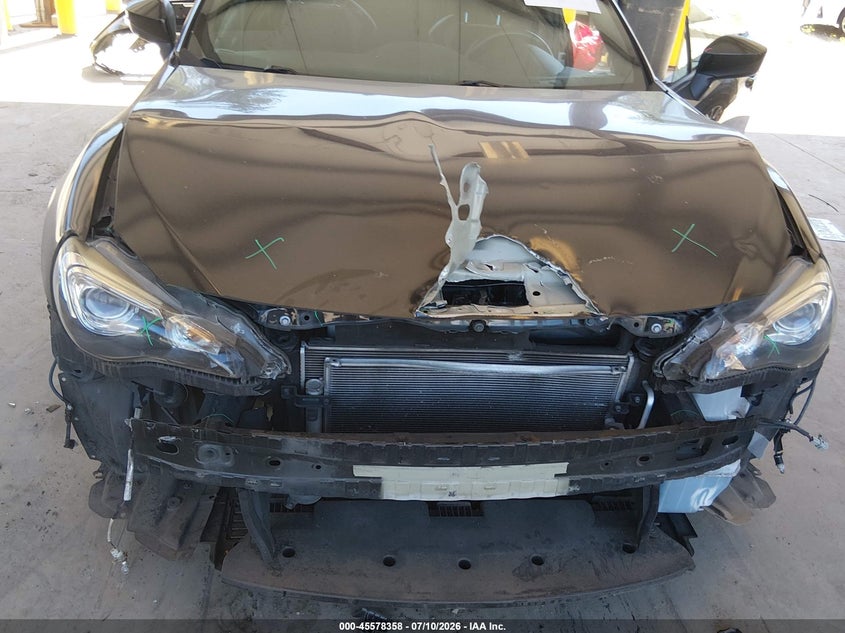 2013 Subaru Brz VIN JF1ZCAC1XD1604461 IAAI salvage auction — FRONT END, Bill Of Sale (Washington), sold $3,100 on 2026-07-29 (photo 6)