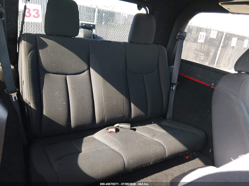 2016 Jeep Wrangler / VIN 1C4AJWAG9GL348856 IAAI salvage auction — NORMAL WEAR, Original (Texas), sold $7,350 on 2026-07-28 (photo 8)