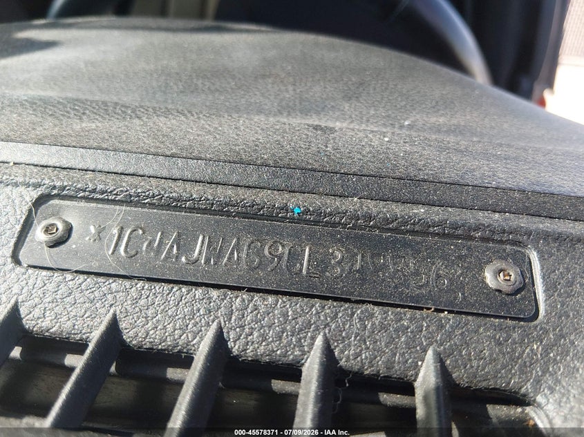 2016 Jeep Wrangler / VIN 1C4AJWAG9GL348856 IAAI salvage auction — NORMAL WEAR, Original (Texas), sold $7,350 on 2026-07-28 (photo 9)