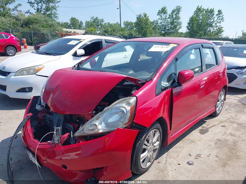 2009 Honda Fit VIN JHMGE88429S073702 IAAI salvage auction — FRONT END, Salvage (Ohio), sold $1,100 on 2026-07-28 (photo 2)