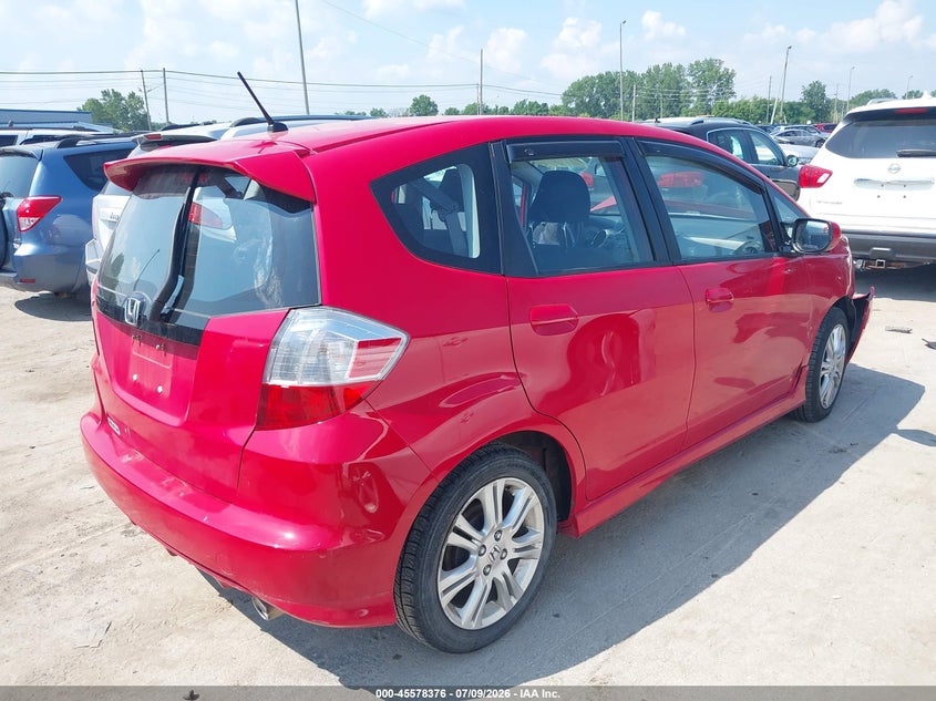 2009 Honda Fit VIN JHMGE88429S073702 IAAI salvage auction — FRONT END, Salvage (Ohio), sold $1,100 on 2026-07-28 (photo 4)