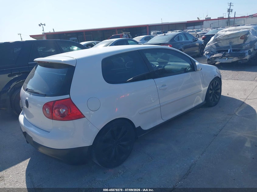 2009 Volkswagen Gti VIN WVWFD71K09W058658 IAAI salvage auction — NORMAL WEAR, Clear (Florida), sold $700 on 2026-07-29 (photo 4)