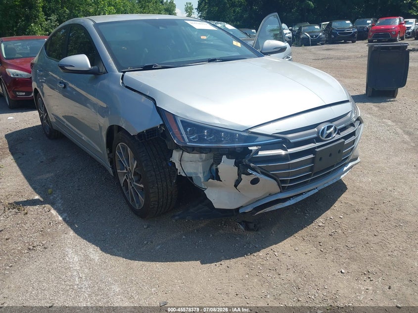 2020 Hyundai Elantra VIN KMHD84LF2LU962245 IAAI salvage auction — RIGHT FRONT, Salvage Title, sold $1,550 on 2026-07-28 (photo 6)