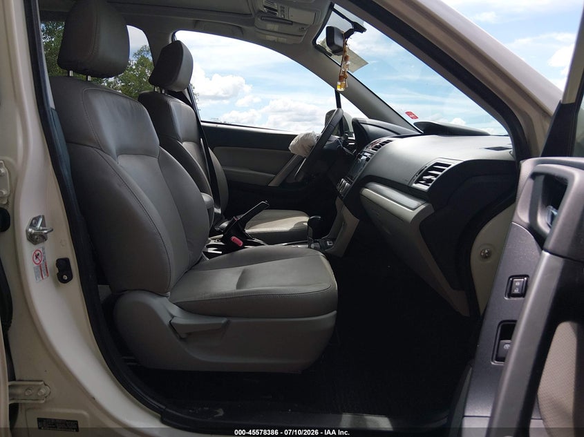 2016 Subaru Forester VIN JF2SJAKC1GH445279 IAAI salvage auction — RIGHT FRONT, Clear (Massachusetts), sold $25 on 2026-07-22 (photo 5)