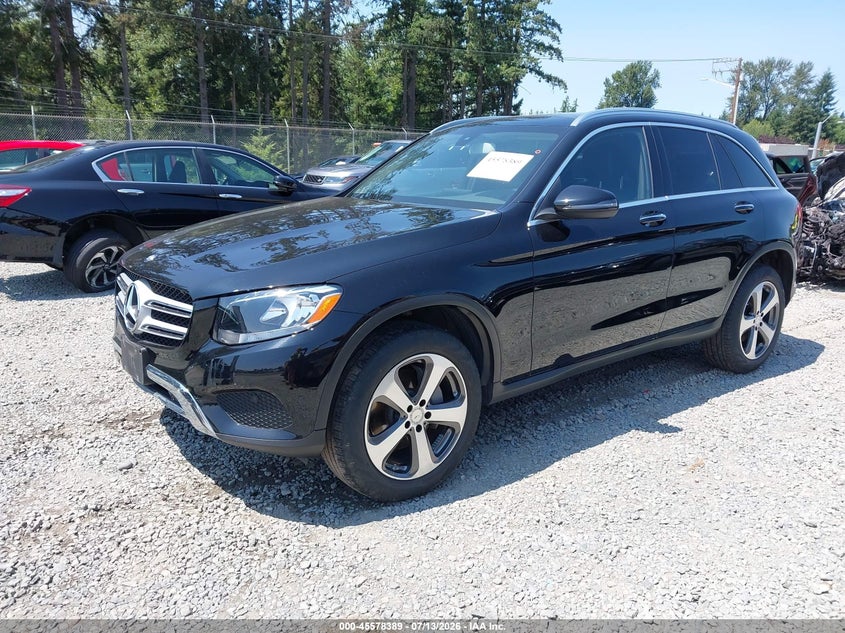 2016 Mercedes-benz Glc VIN WDC0G4KBXGF061519 IAAI salvage auction — RIGHT FRONT, Salvage Title, sold $5,800 on 2026-08-09 (photo 2)