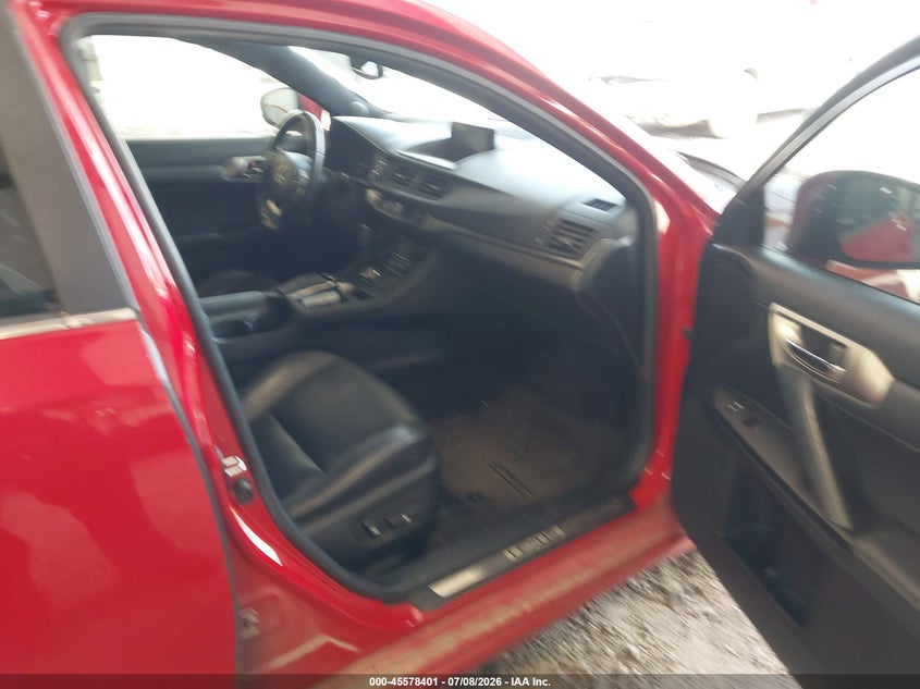 2014 Lexus Ct 200h VIN JTHKD5BH5E2193222 IAAI salvage auction — FRONT END, Clear (Alabama), sold $3,200 on 2026-07-24 (photo 5)