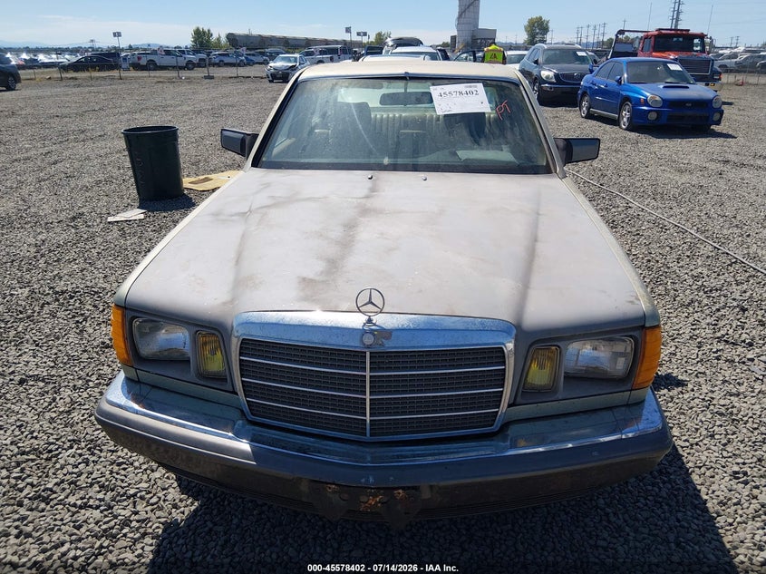 1982 Mercedes-benz 300 VIN WDBCB20A4CB016351 IAAI salvage auction — NORMAL WEAR, Clear - Public Restricted (Oregon), sold $125 on 2026-07-20 (photo 6)