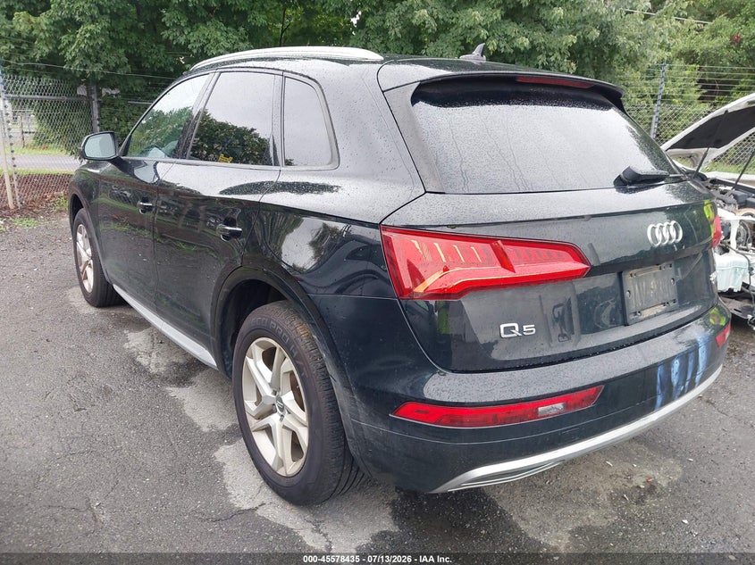2018 Audi Q5 VIN WA1ANAFY7J2023381 IAAI salvage auction — NORMAL WEAR, Clear (North Carolina), sold $4,550 on 2026-07-30 (photo 3)