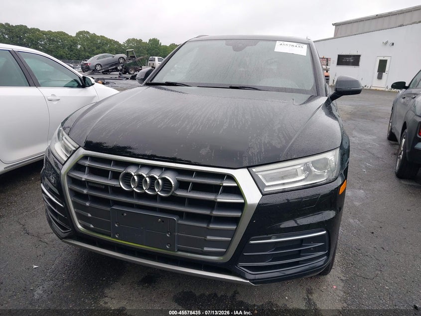 2018 Audi Q5 VIN WA1ANAFY7J2023381 IAAI salvage auction — NORMAL WEAR, Clear (North Carolina), sold $4,550 on 2026-07-30 (photo 6)