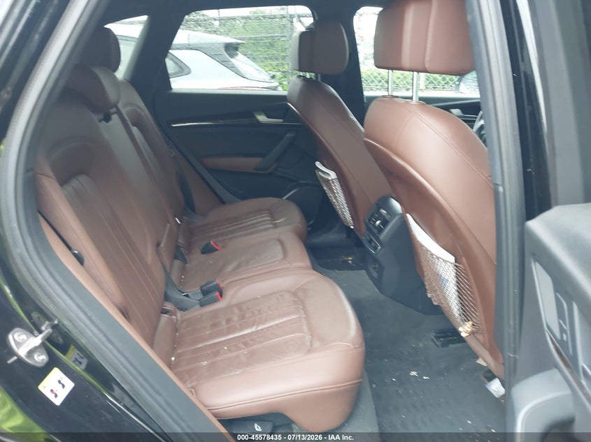 2018 Audi Q5 VIN WA1ANAFY7J2023381 IAAI salvage auction — NORMAL WEAR, Clear (North Carolina), sold $4,550 on 2026-07-30 (photo 8)