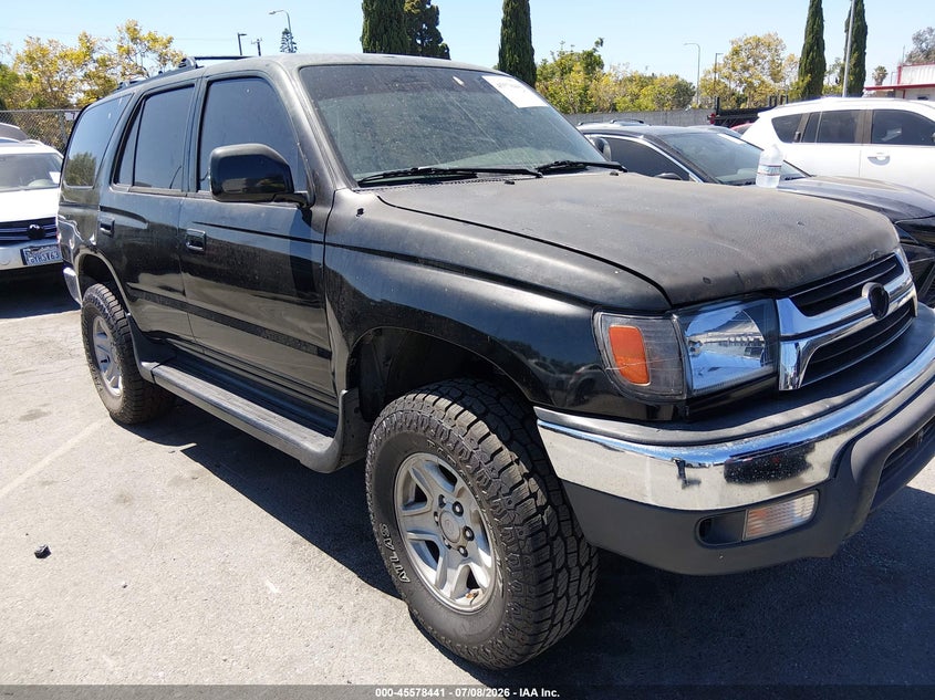 2002 Toyota 4runner VIN JT3GN86R120259172 IAAI salvage auction — REAR END, Salvage (California), sold $925 on 2026-07-23 (photo 1)
