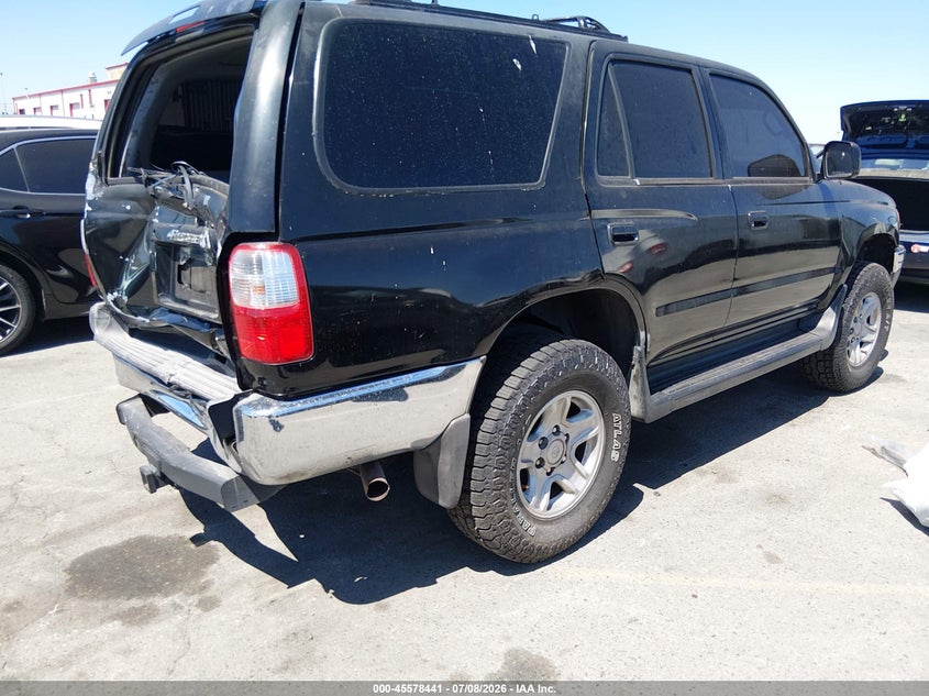 2002 Toyota 4runner VIN JT3GN86R120259172 IAAI salvage auction — REAR END, Salvage (California), sold $925 on 2026-07-23 (photo 4)