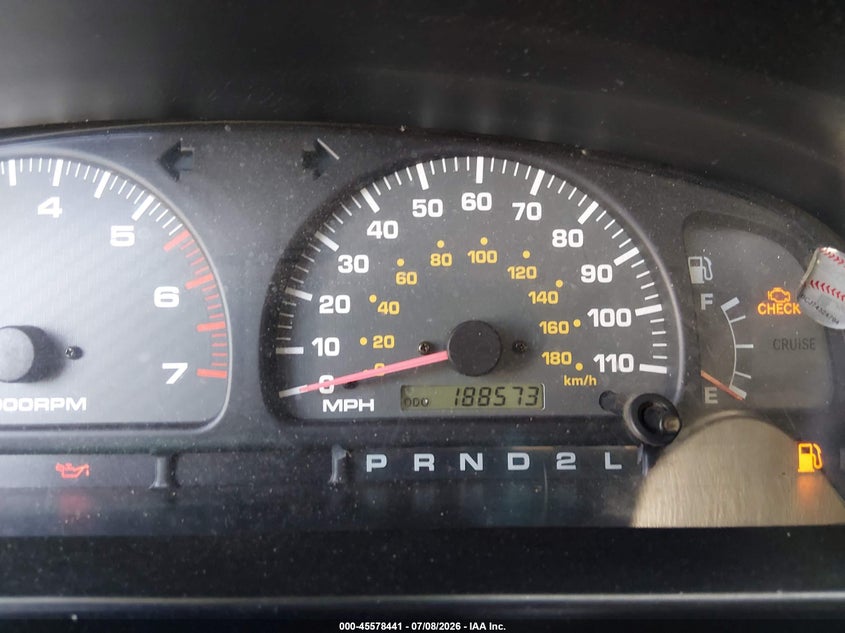 2002 Toyota 4runner VIN JT3GN86R120259172 IAAI salvage auction — REAR END, Salvage (California), sold $925 on 2026-07-23 (photo 7)