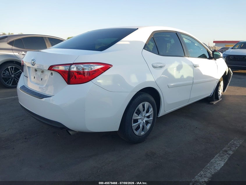 2015 Toyota Corolla VIN 5YFBURHEXFP311760 IAAI salvage auction — RIGHT FRONT, Wait Title, sold $1,600 on 2026-08-03 (photo 4)