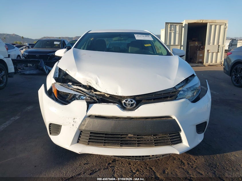 2015 Toyota Corolla VIN 5YFBURHEXFP311760 IAAI salvage auction — RIGHT FRONT, Wait Title, sold $1,600 on 2026-08-03 (photo 6)