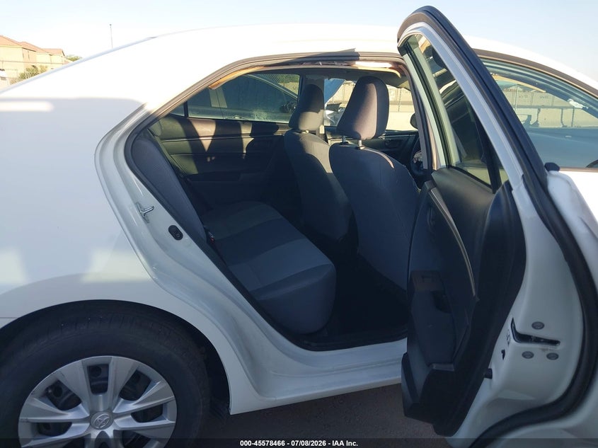 2015 Toyota Corolla VIN 5YFBURHEXFP311760 IAAI salvage auction — RIGHT FRONT, Wait Title, sold $1,600 on 2026-08-03 (photo 8)