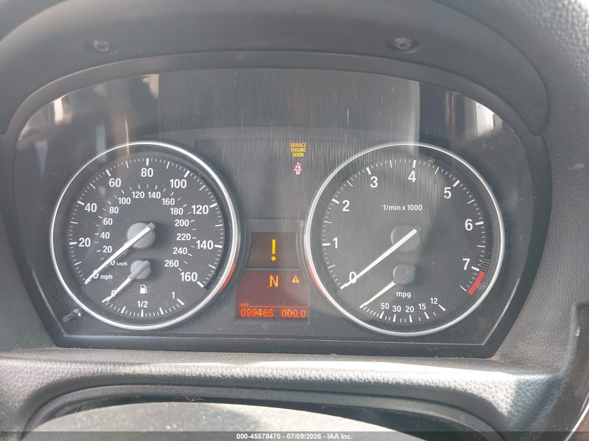 2011 BMW 3 series VIN WBAPH7C56BA801808 IAAI salvage auction — NORMAL WEAR, Original (Texas), sold $275 on 2026-07-28 (photo 7)