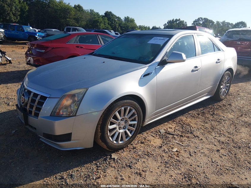 2012 Cadillac Cts VIN 1G6DA5E54C0150023 IAAI salvage auction — RIGHT REAR, Salvage (North Carolina), sold $1,450 on 2026-07-27 (photo 2)