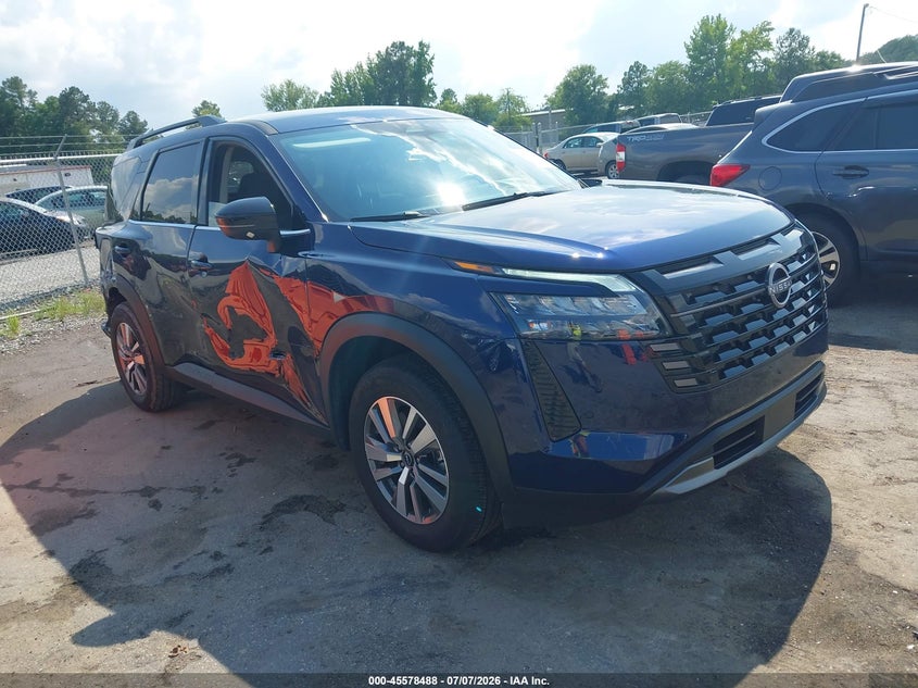 2026 Nissan Pathfinder VIN 5N1DR3CS5TC249186 IAAI salvage auction — RIGHT SIDE, Enterprise Vehicles Clear Only (New Jersey), sold $16,800 on 2026-07-31 (photo 1)