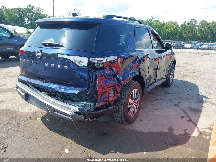 2026 Nissan Pathfinder VIN 5N1DR3CS5TC249186 IAAI salvage auction — RIGHT SIDE, Salvage Title, sold $16,800 on 2026-07-24 (photo 4)