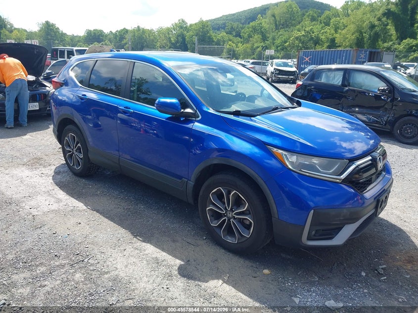 2020 Honda Cr-v VIN 7FARW2H58LE004373 IAAI salvage auction — LEFT SIDE, Salvage (Virginia), sold $8,025 on 2026-07-28 (photo 1)