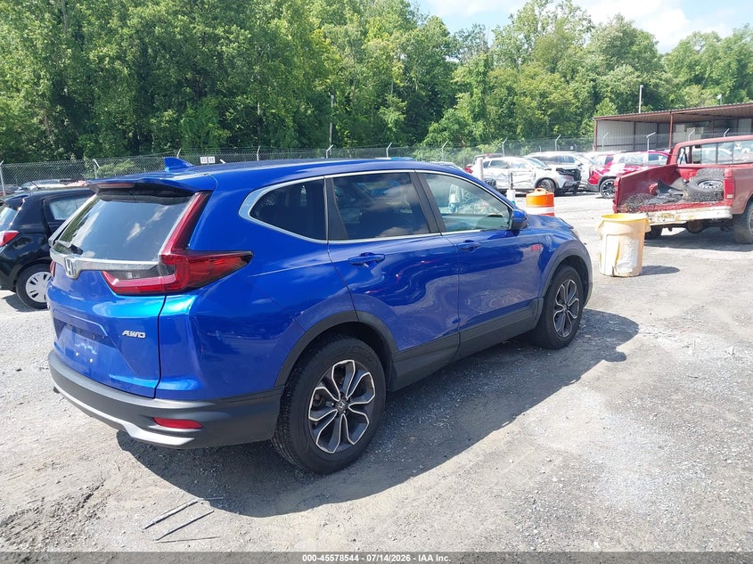 2020 Honda Cr-v VIN 7FARW2H58LE004373 IAAI salvage auction — LEFT SIDE, Salvage (Virginia), sold $8,025 on 2026-07-28 (photo 4)