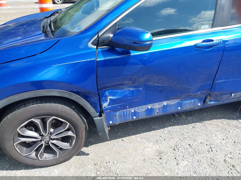 2020 Honda Cr-v VIN 7FARW2H58LE004373 IAAI salvage auction — LEFT SIDE, Salvage (Virginia), sold $8,025 on 2026-07-28 (photo 6)