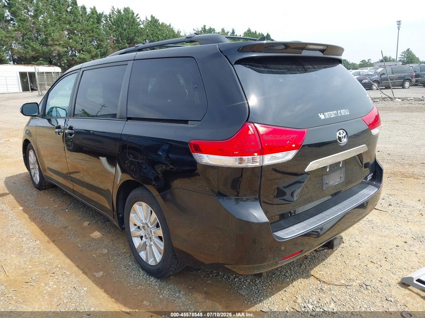 2013 Toyota Sienna VIN 5TDDK3DC8DS065053 IAAI salvage auction — SIDE, Salvage (Virginia), sold $2,600 on 2026-07-17 (photo 3)