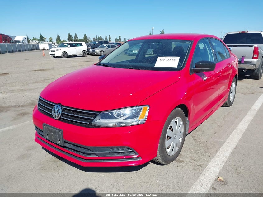 2015 Volkswagen Jetta VIN 3VW2K7AJXFM278300 IAAI salvage auction — REAR END, Wait Title, sold $1,600 on 2026-09-15 (photo 2)