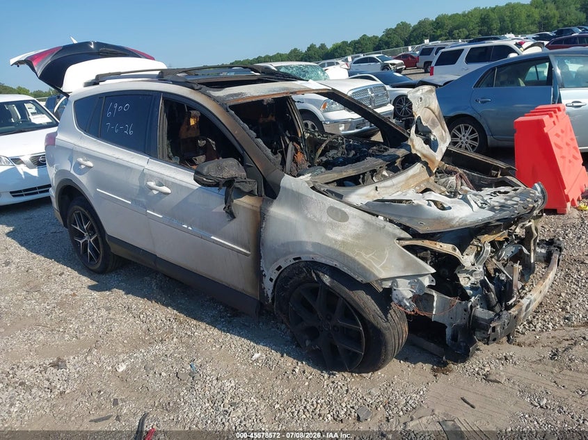 2018 Toyota Rav 4 VIN JTMNFREV8JJ186900 IAAI salvage auction — EXTERIOR BURN, Bill Of Sale (Georgia), sold $25 on 2026-07-29 (photo 1)