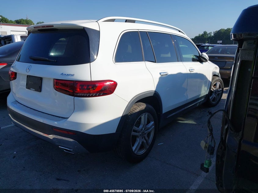2020 Mercedes-benz Glb VIN W1N4M4HB4LW033029 IAAI salvage auction — RIGHT FRONT, Salvage (North Carolina), sold $8,600 on 2026-07-29 (photo 4)
