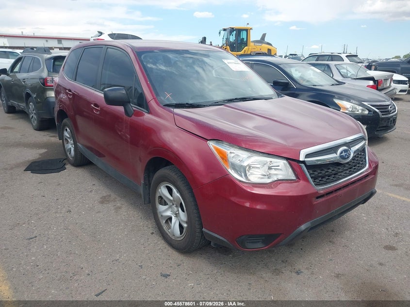 2014 Subaru Forester VIN JF2SJAAC4EH475293 IAAI salvage auction — NORMAL WEAR, Clear (Colorado), sold $400 on 2026-07-21 (photo 1)
